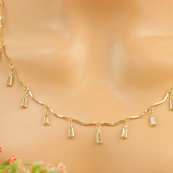 "New Beautiful Design Necklace Chain for Women/Girls, Gift, N810 - Picture 1 of 10